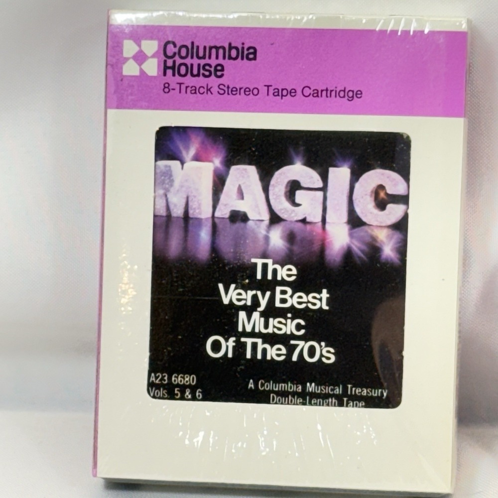 Sealed Columbia House MAGIC Very Best Music Of 70s 8 Track Lot Vol 1-7‎ Set - Picture 3 of 10